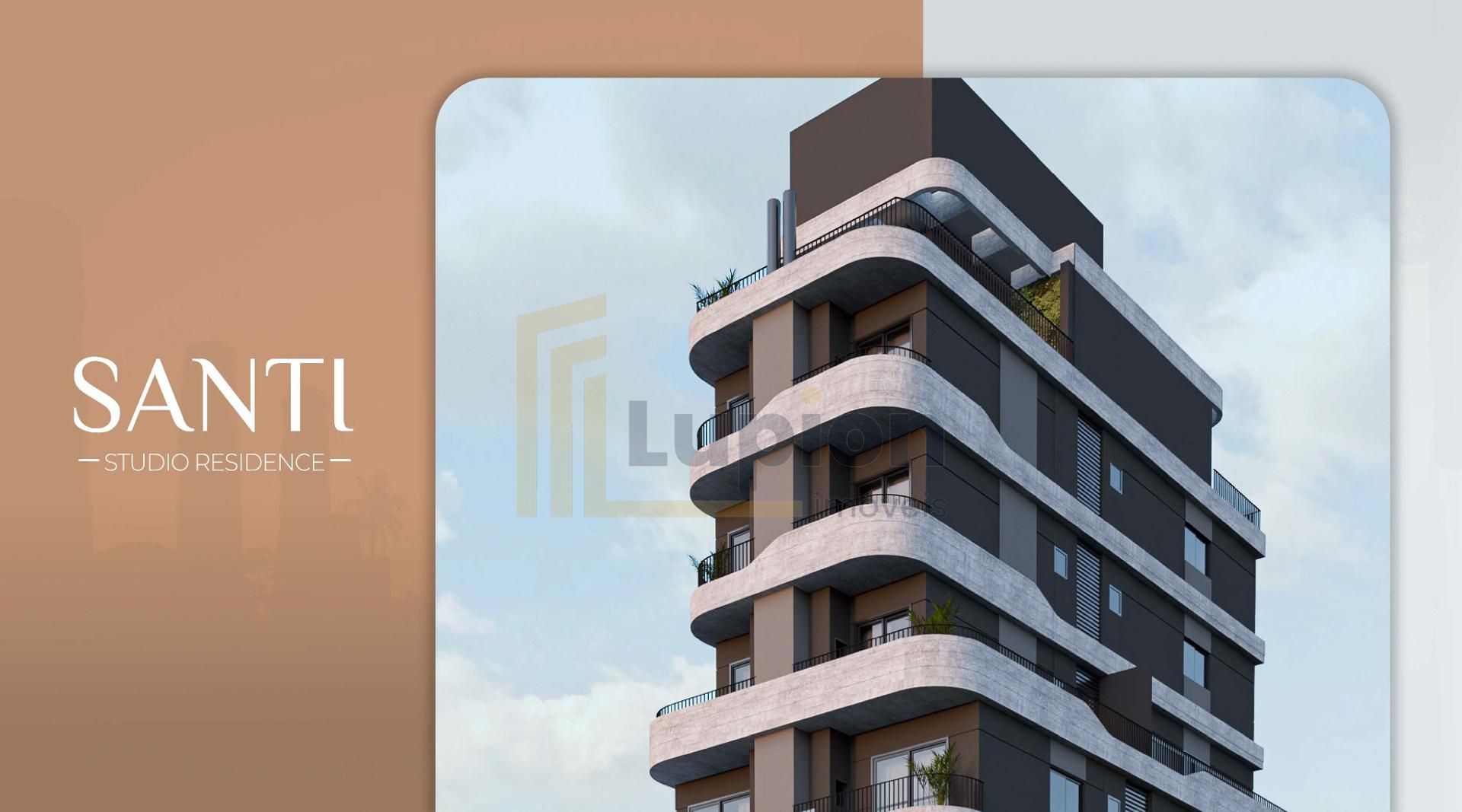 Studio com Sacada no SANTI Mercês  35,95 m  Privativos com Sac...